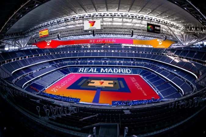 El Bernabéu acogerá un partido de récord en el Eurobasket 2029
