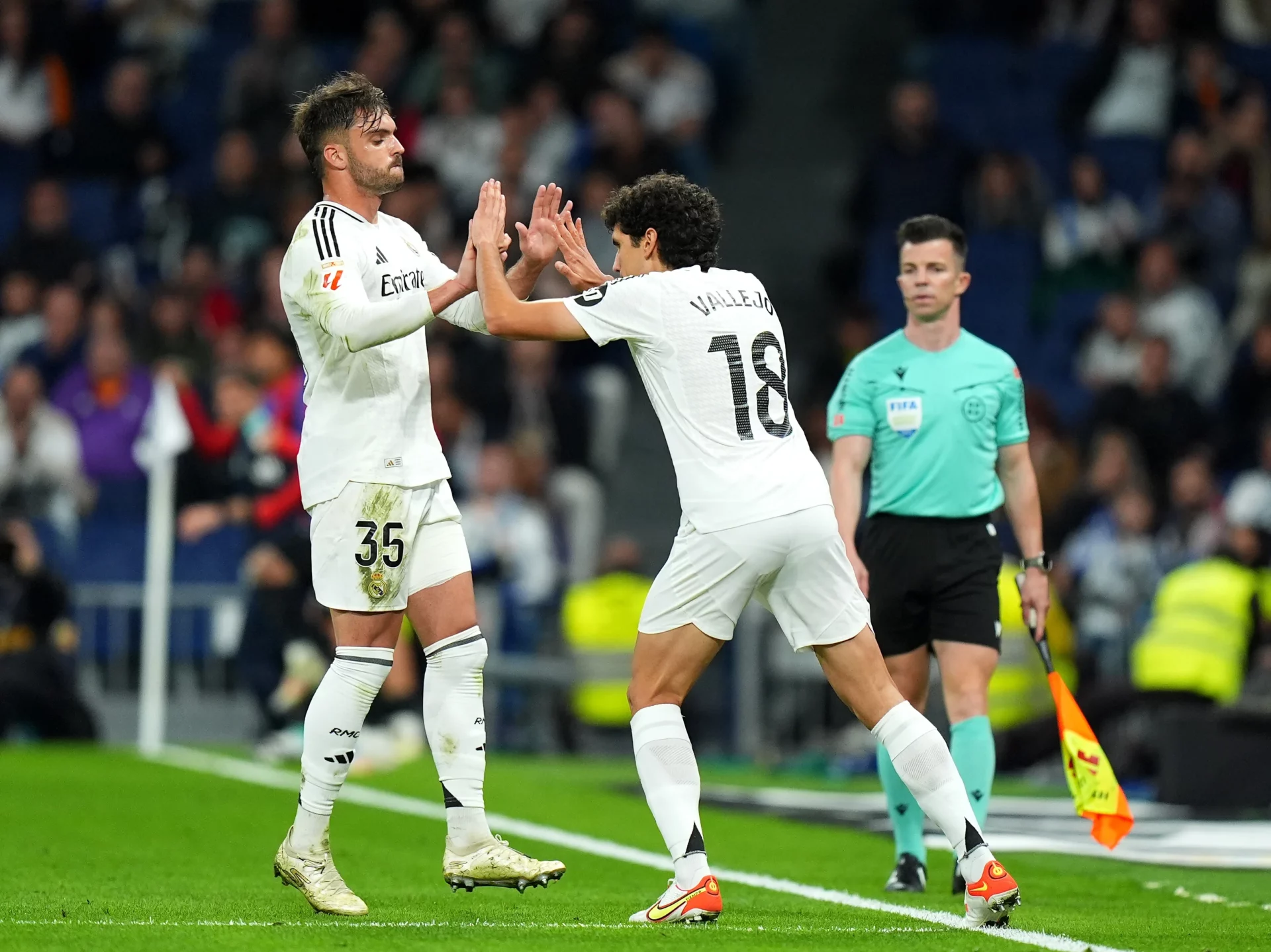Calificaciones Blancas | Real Madrid 2-1 RCD Mallorca Vallejo, protagonista de las puntuaciones del Real Madrid en su partido de LaLiga frente al Mallorca.