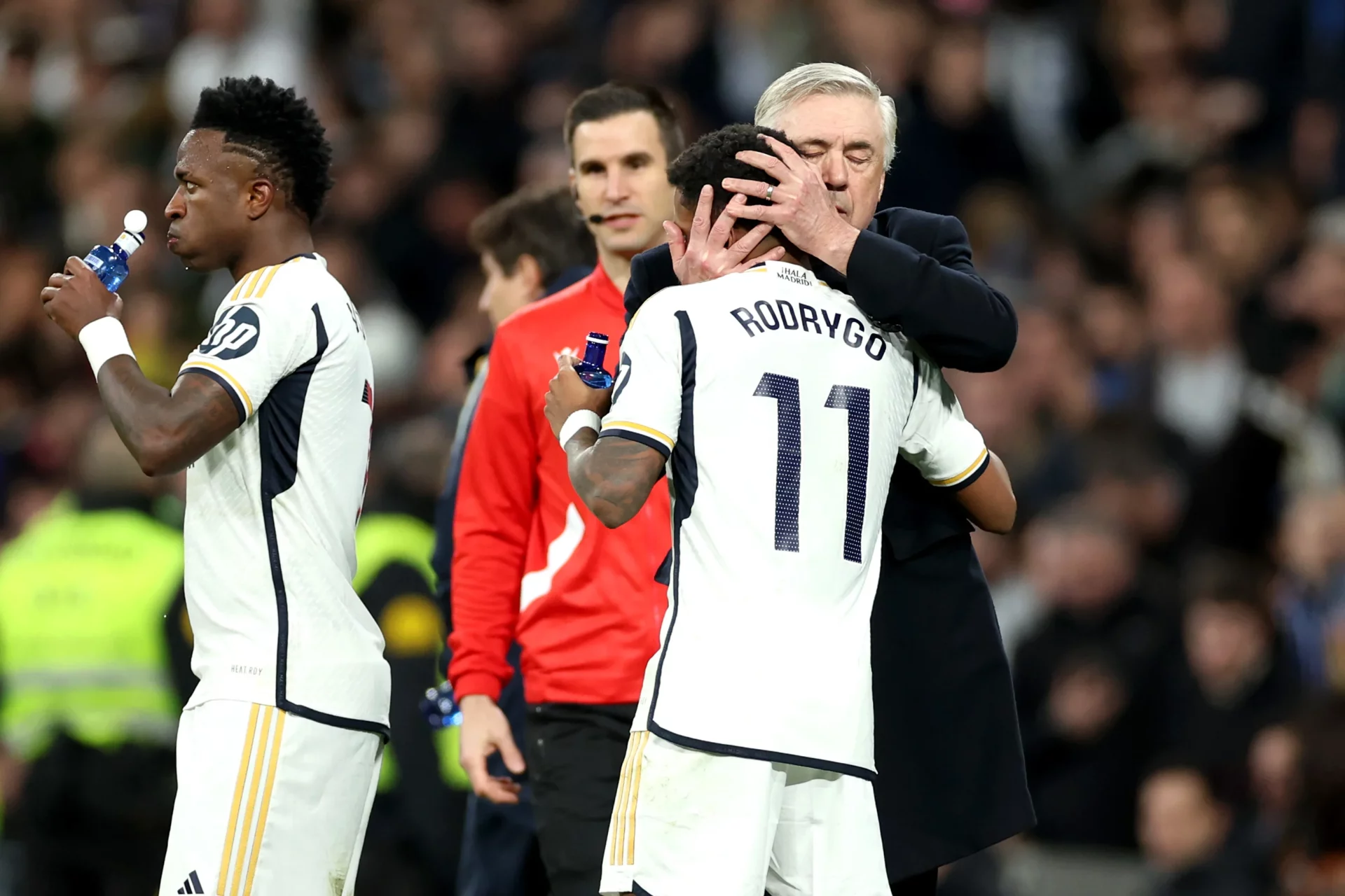 Rodrygo, más cerca de salir del Real Madrid sin Ancelotti Los futuros de Ancelotti y Rodrygo pueden estar ligados lejos del Real Madrid.