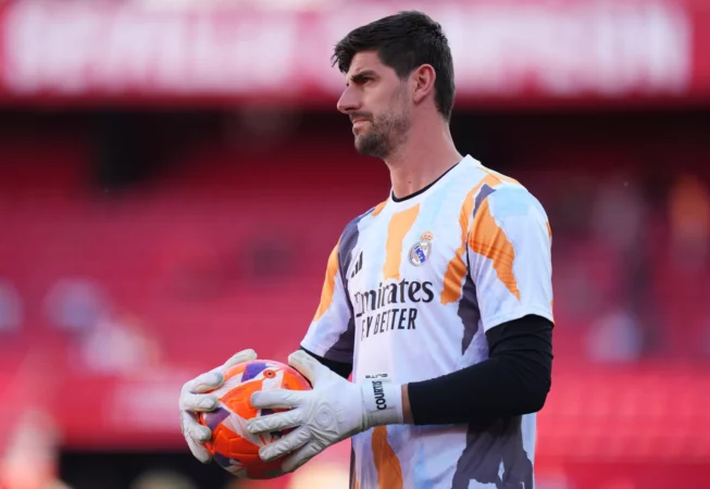Courtois, aquejado por una sacroilitis Courtois, aquejado por una sacroilitis