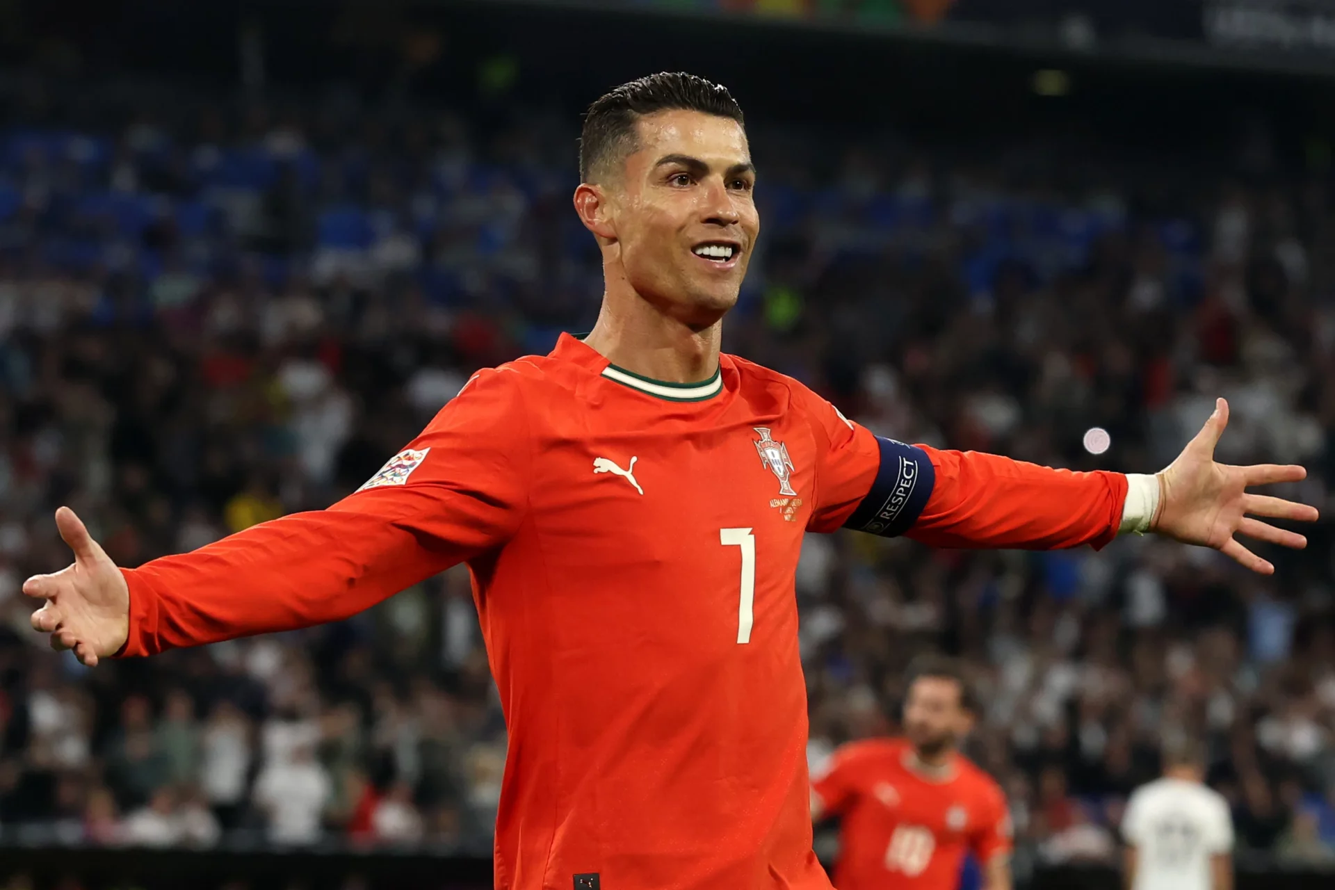 Cristiano lleva a Portugal a su segunda final de UEFA Nations League Cristiano Ronaldo celebra su gol frente a Alemania en la UEFA Nations League