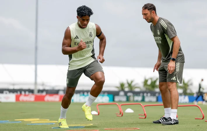 Endrick ya pisa el césped en Miami Endrick ya pisa el césped en Miami