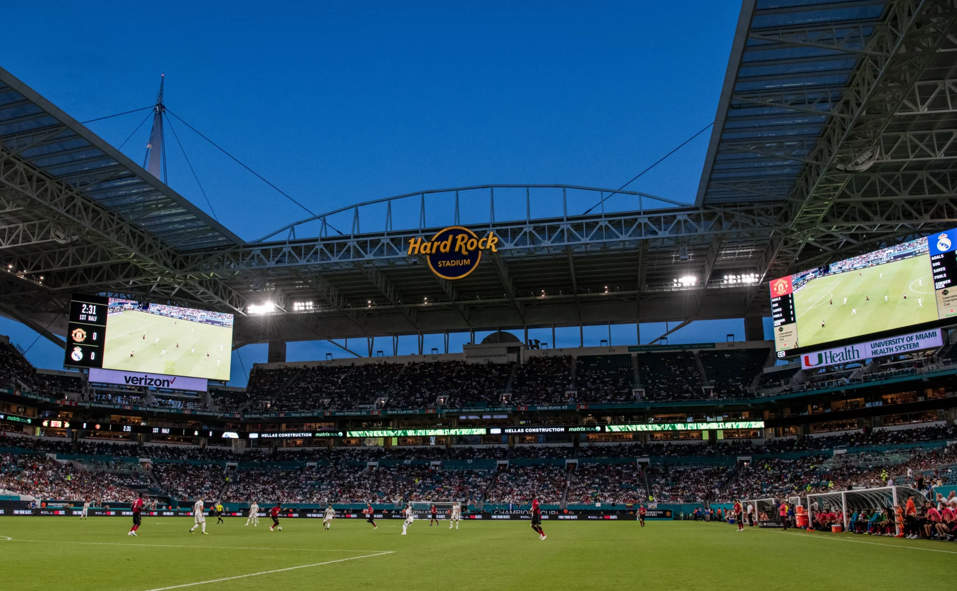 Así es el espectacular Hard Rock Stadium, estadio del debut del Real Madrid en el Mundial de Clubes 2025 El Hard Rock Stadium, sede del debut del Real Madrid en el Mundial de Clubes 2025