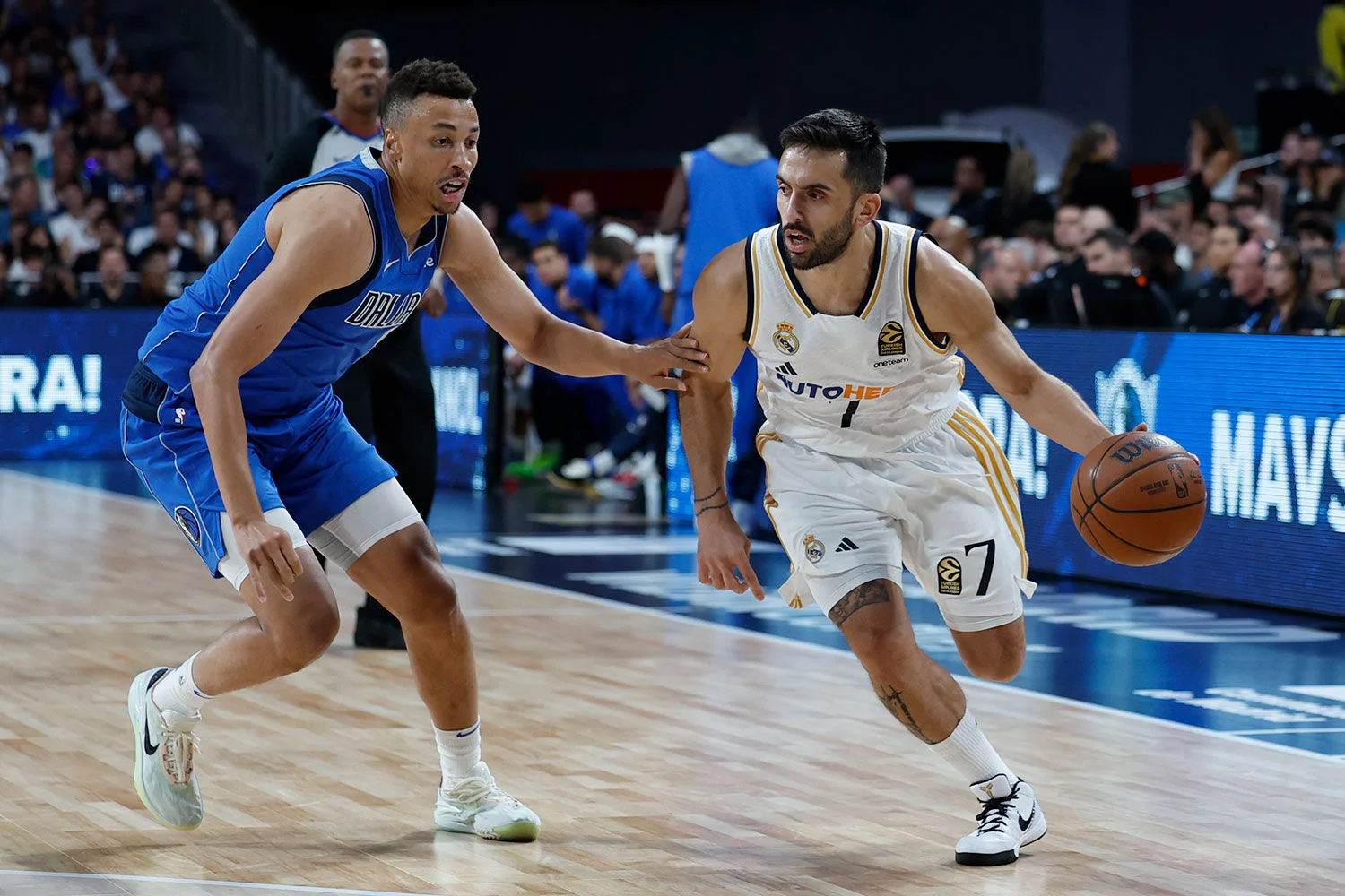 El Real Madrid podría volver a enfrentarse a Dallas Mavericks gracias a la NBA Europa