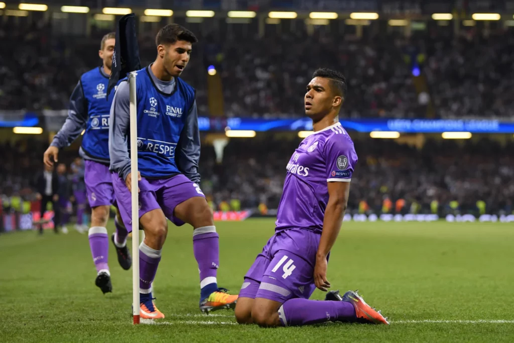 Casemiro y Marco Asencio marcaron en la final de 2017 contra la Juventus