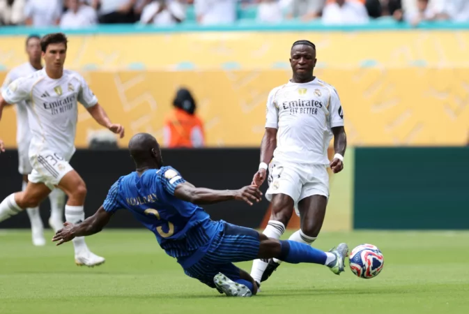 Vinicius y Rodrygo, sin reacción