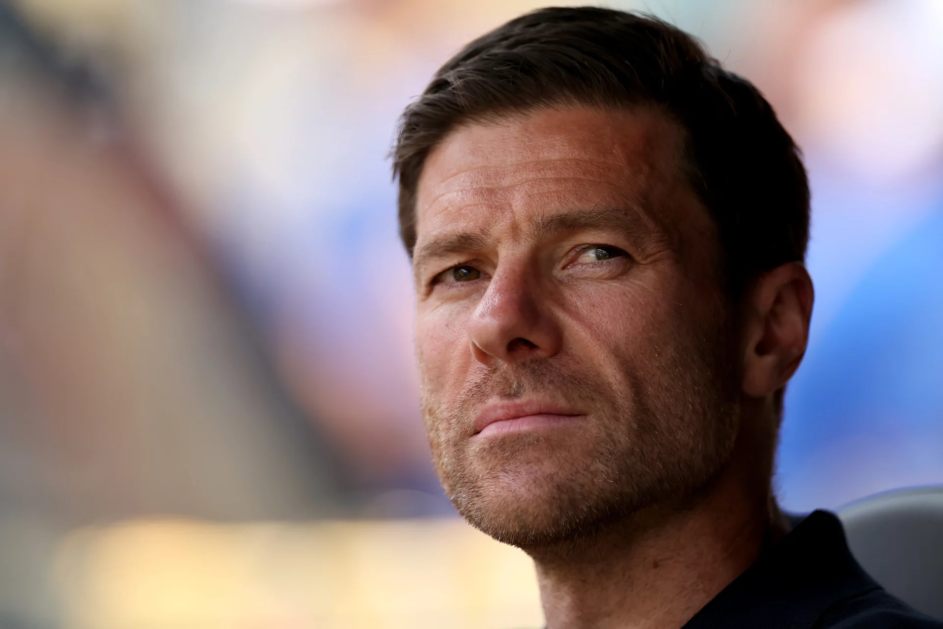 Xabi Alonso, tras su primer partido: «Ya sabíamos que no iba a funcionar todo a la perfección» Xabi Alonso, durante su primer partido como entrenador del Real Madrid