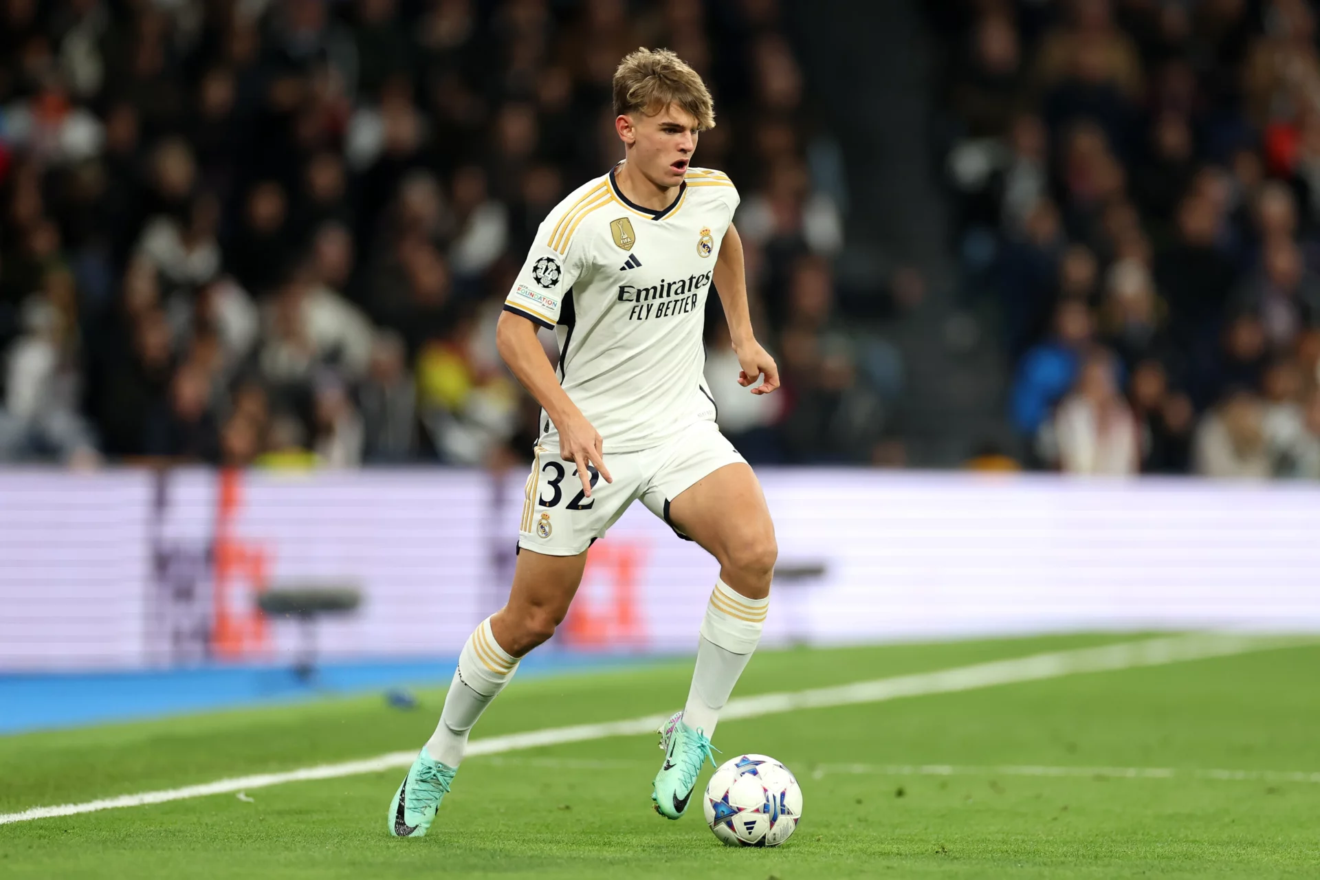La opción de Nico Paz en el Real Madrid se desvanece Nico Paz, con el primer equipo del Real Madrid