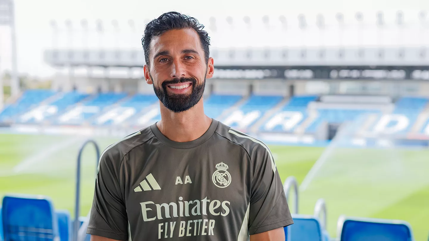 Arbeloa, antes del estreno: «Quiero un Real Madrid Castilla valiente, atrevido y dominador» Álvaro Arbeloa en la previa del estreno del Real Madrid Castilla en Primera Federación
