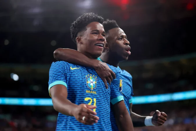 Endrick toma a Vinicius como ejemplo a seguir en el Real Madrid Endrick toma a Vinicius como ejemplo a seguir en el Real Madrid