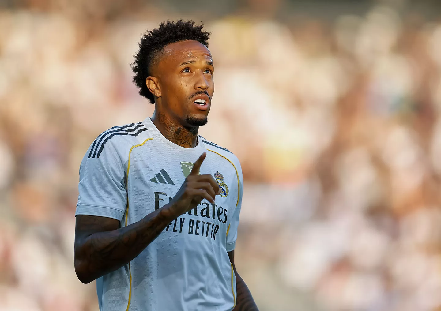 Militao brilla con el Real Madrid con su gol al WSG Tirol.