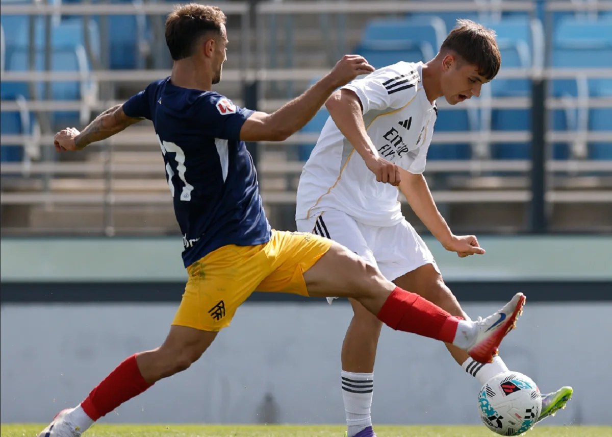 Derrota del Real Madrid Castilla por 1-3 frente al FC Andorra.