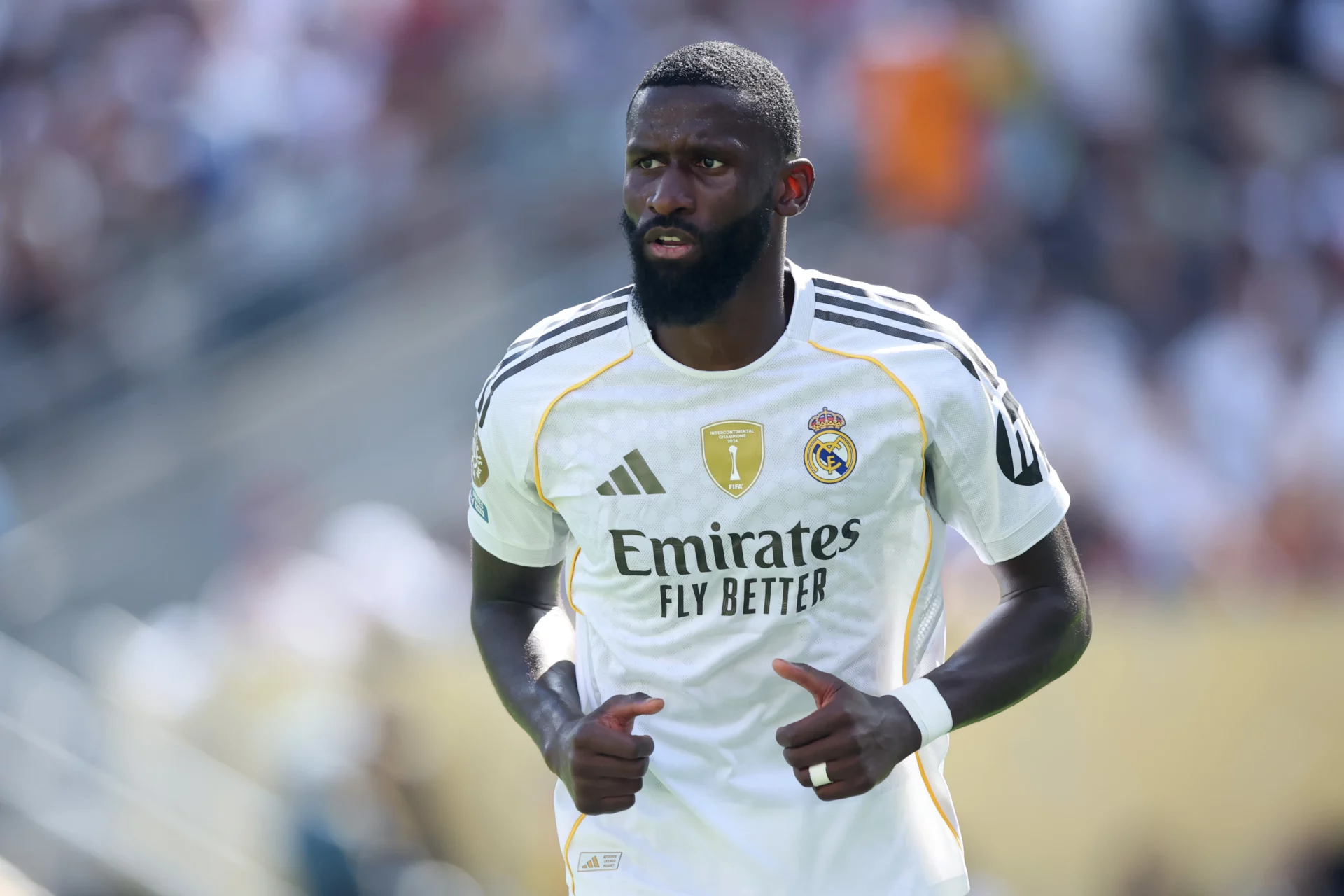 Rüdiger será baja en el debut del Real Madrid en LaLiga frente a Osasuna