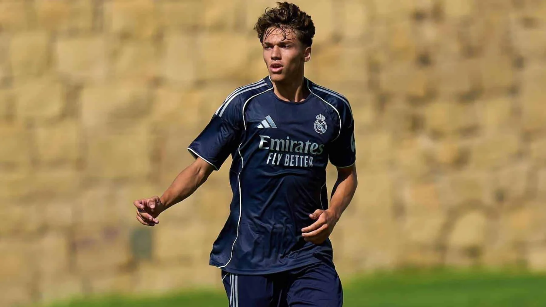 Thiago Pitarch, durante la pretemporada con el Real Madrid.