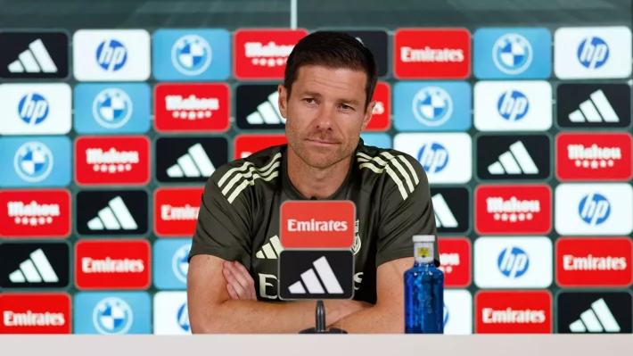 Xabi Alonso: «Vamos dando pasos, no hay un termómetro para saber el nivel actual del equipo» Xabi Alonso: «Vamos dando pasos, no hay un termómetro para saber el nivel actual del equipo»