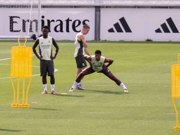 Buenas noticias para el Real Madrid: Bellingham, Camavinga y Endrick entrenan con el grupo