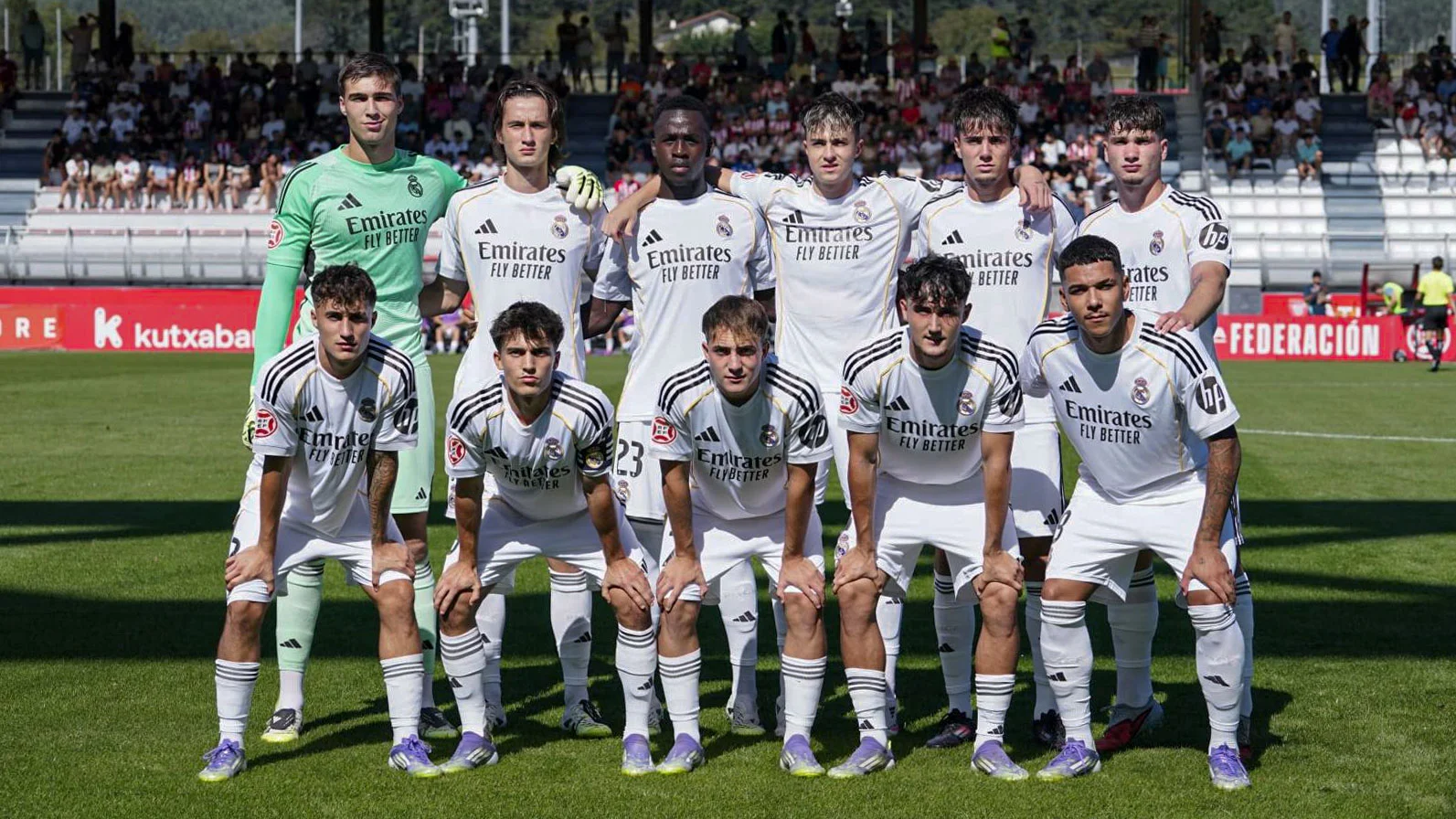 Bilbao Athletic 1-0 Real Madrid Castilla | Primera derrota de la ‘Era Arbeloa’ El once del Real Madrid Castilla en su visita al Bilbao Athletic.