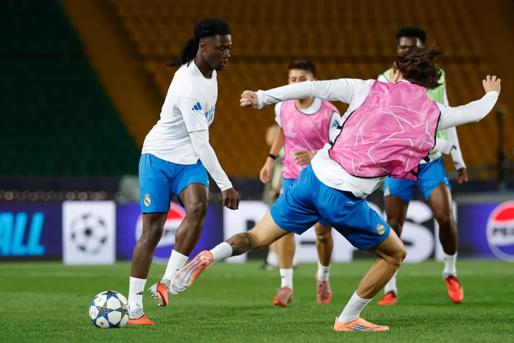 Camavinga apunta de ser una de las novedades en la alineación del Real Madrid contra el Kairat Almaty