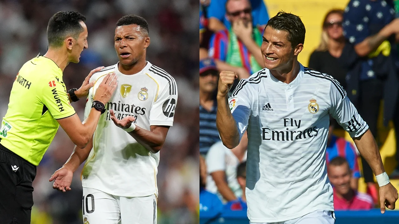 El VAR deja a Mbappé sin el récord de Cristiano Mbappé y Cristiano Ronaldo, durante su lucha por el récord del Real Madrid.