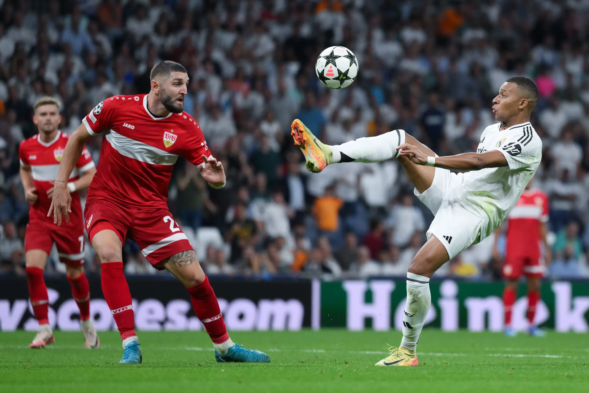 Los últimos diez debuts del Real Madrid en la Champions League