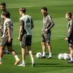 El Real Madrid se entrena con intensidad antes del derbi contra el Atlético