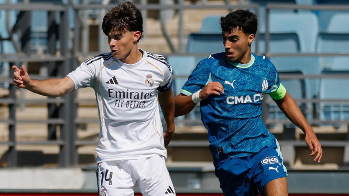 El Real Madrid Juvenil ganó por 3-2 en la Youth League al Olympique de Marsella