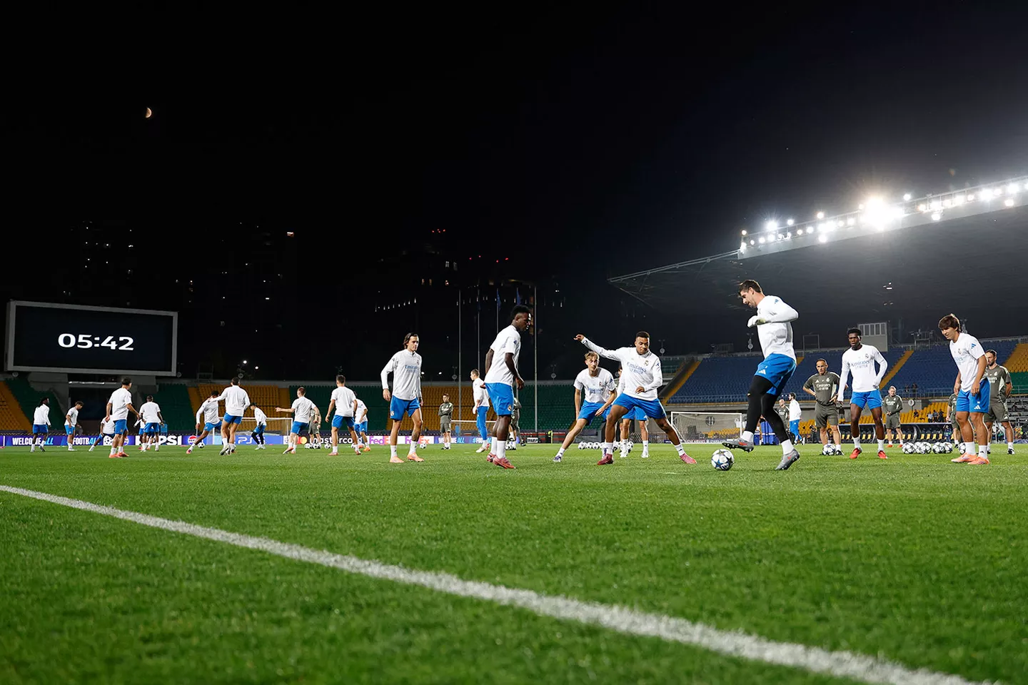 El Real Madrid juega en Kazajistán por primera vez en su historia
