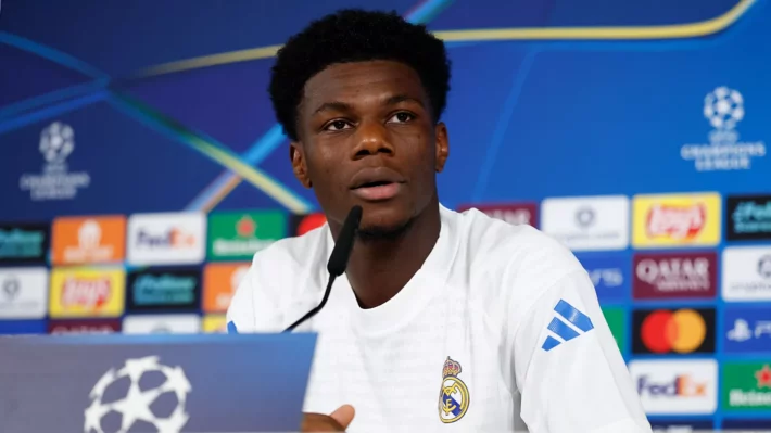 Tchouaméni: «Queremos ganar todo esta temporada y si jugamos a nuestro nivel tenemos muchas posibilidades» Tchouaméni: «Queremos ganar todo esta temporada y si jugamos a nuestro nivel tenemos muchas posibilidades»