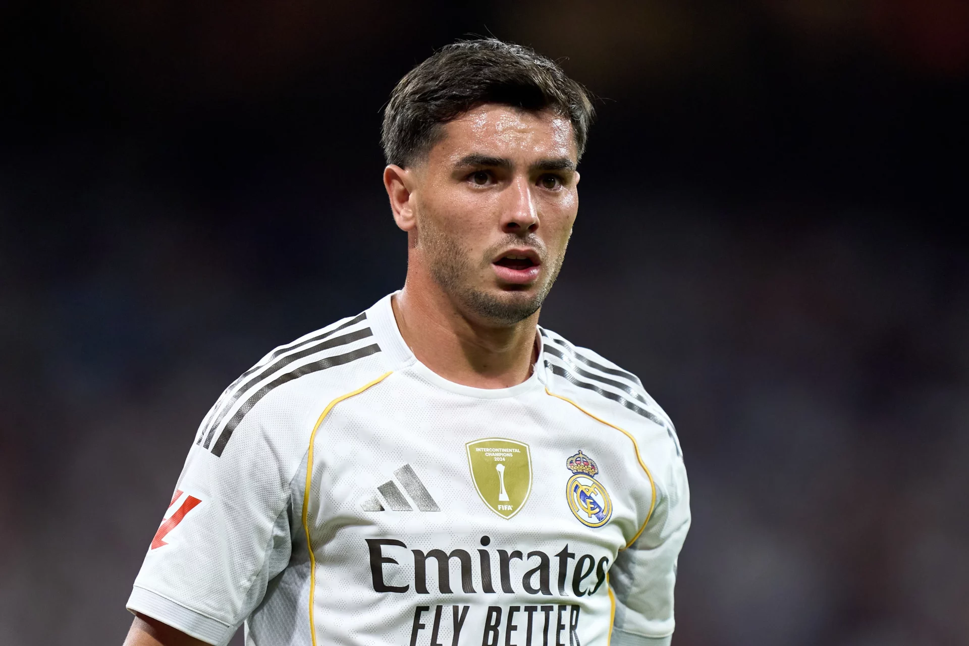Brahim, a la espera de tener más oportunidades con el Real Madrid esta temporada.