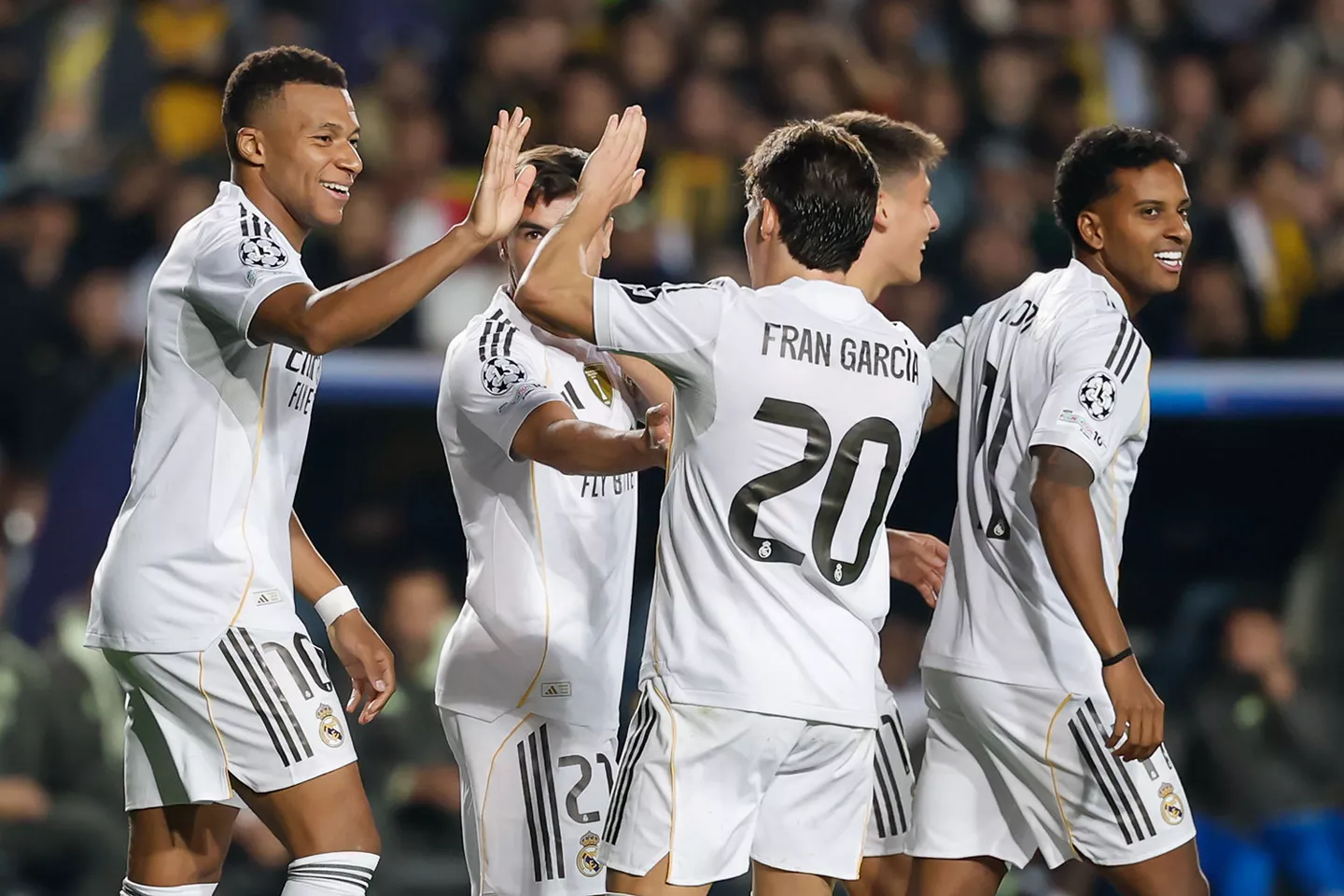 El Real Madrid sube puestos en la clasificación de la Champions League tras la jornada 2