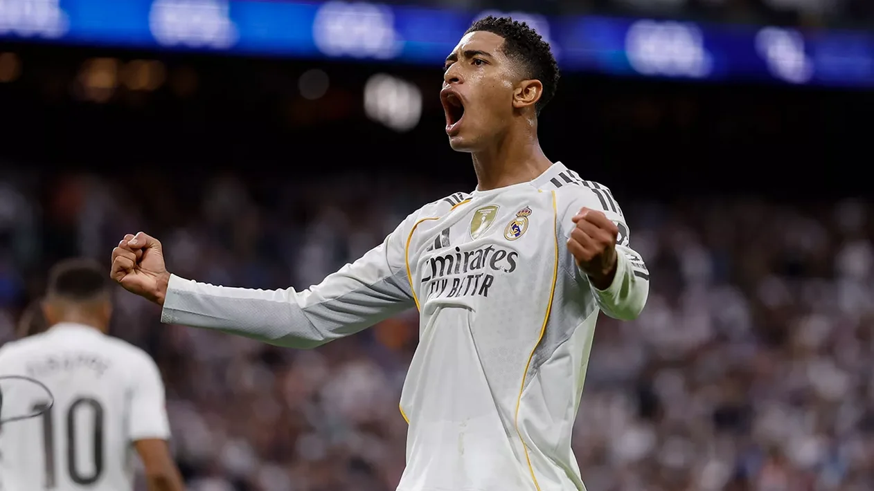 Jude Bellingham reafirma su redención Jude Bellingham celebra su gol al Barcelona en El Clásico del Santiago Bernabéu