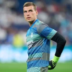 Andriy Lunin se queda a cero con Xabi Alonso