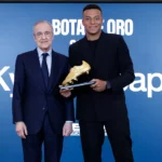 Mbappé ya tiene su Bota de Oro: «Espero ganarla de nuevo el próximo año»