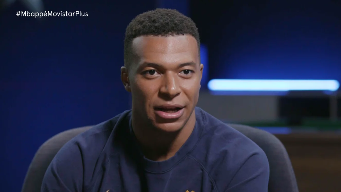 Kylian Mbappé, durante la entrevista en la que recuerda su posible fichaje por el Real Madrid con 18 años