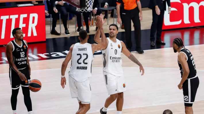 Real Madrid 93-86 Partizan: Los fichajes y Tavares evitan la remontada serbia