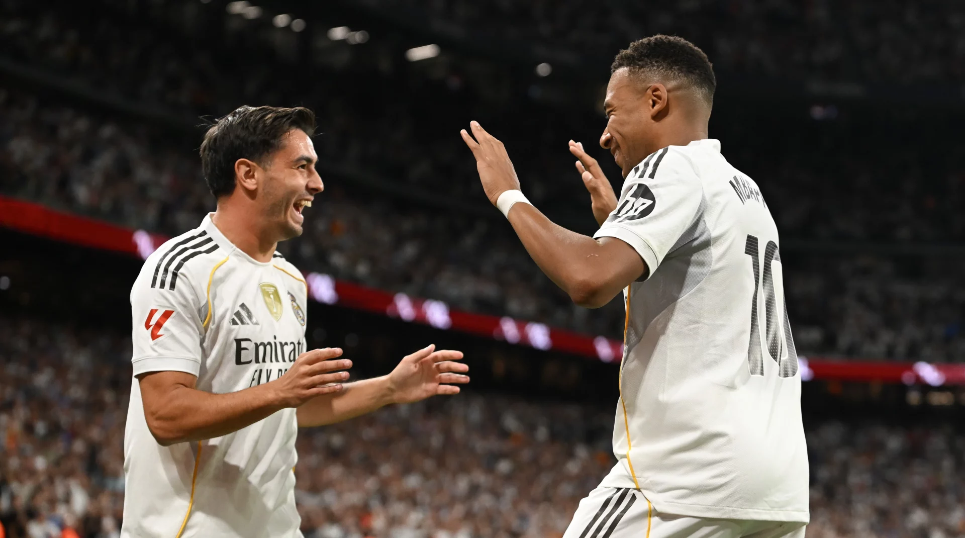 El Real Madrid sumó su novena victoria en diez partidos en el Santiago Bernabéu