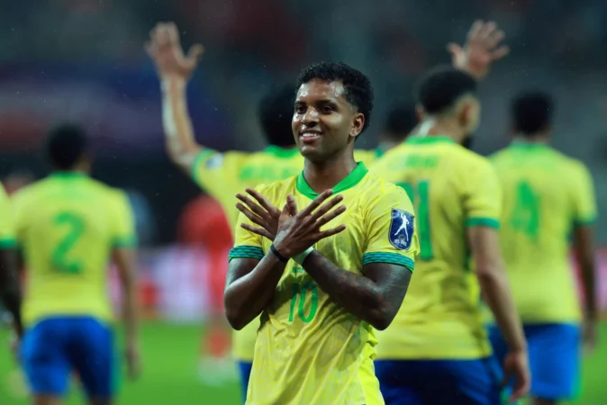Rodrygo lidera la goleada de Brasil a Corea del Sur