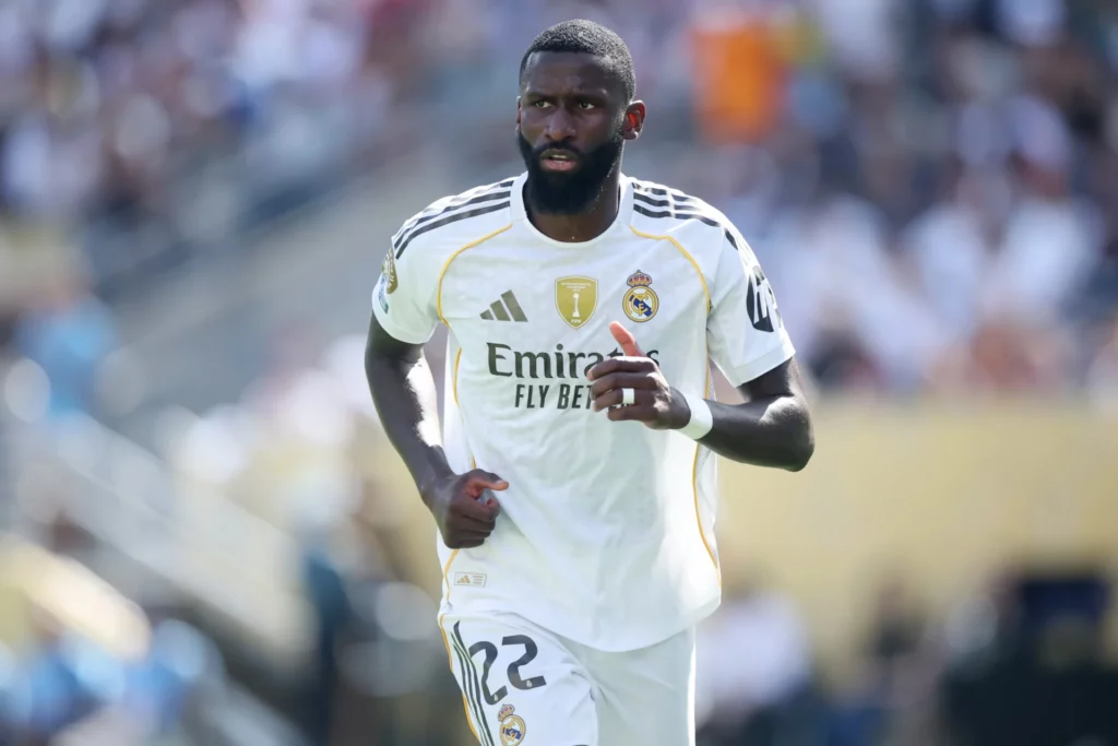 Antonio Rüdiger, durante un partido del Real Madrid en el Mundial de Clubes.