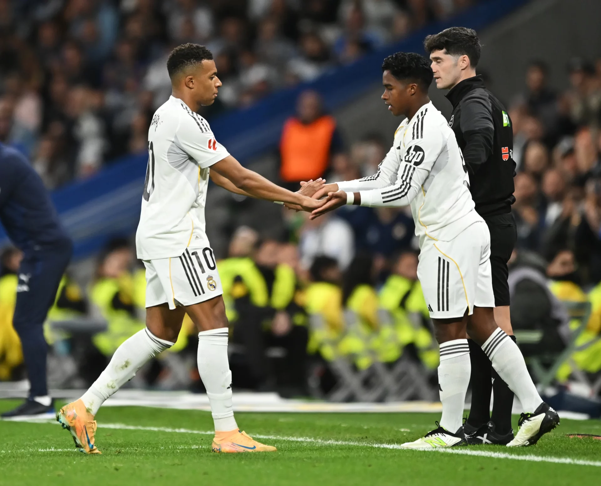 Endrick vuelve a jugar un partido con el Real Madrid 167 días después