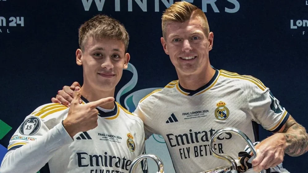 Kroos: «Estoy muy feliz por Güler, puede marcar una época en el Real Madrid»