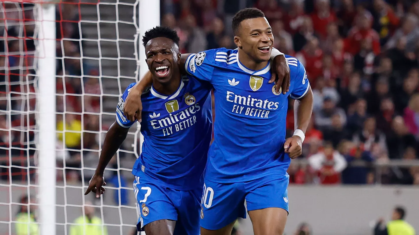 Mbappé y Vinicius, protagonistas de las puntuaciones del Real Madrid ante Olympiacos