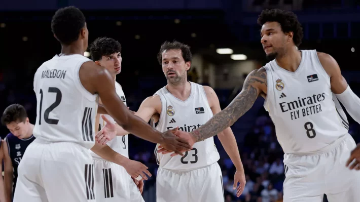 Real Madrid 82-70 Bilbao Basket: El Madrid despierta a tiempo