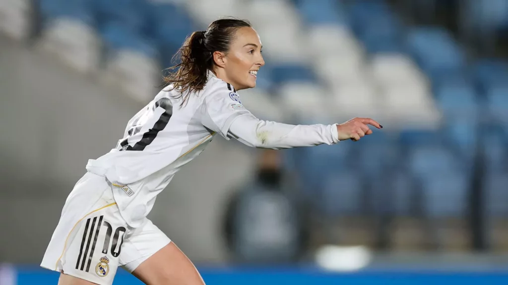 Caroline Weir anotó su gol número 50 con el Real Madrid Femenino en el último partido.