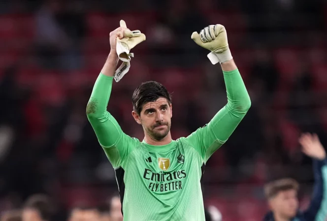 Courtois sobre Mbappé: «Es una suerte poder jugar con él y no tener que enfrentarme»