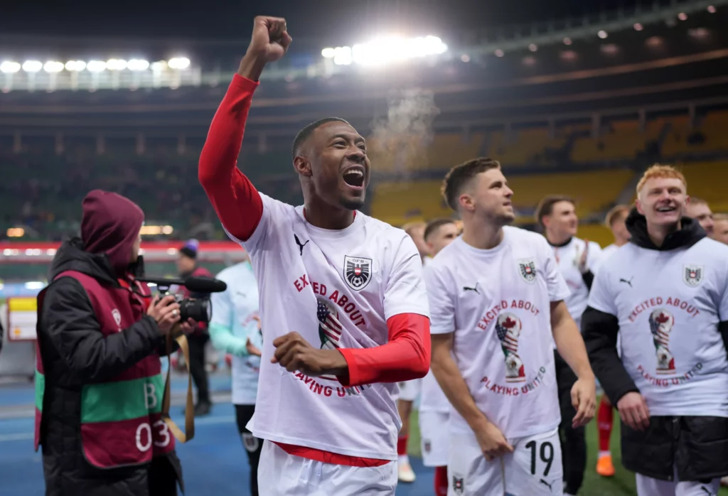 David Alaba celebra la clasificación de Austria para el Mundial 2026, su gran objetivo de futuro.