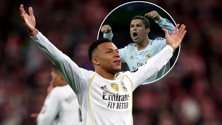 Mbappé roza un récord histórico de Cristiano Ronaldo