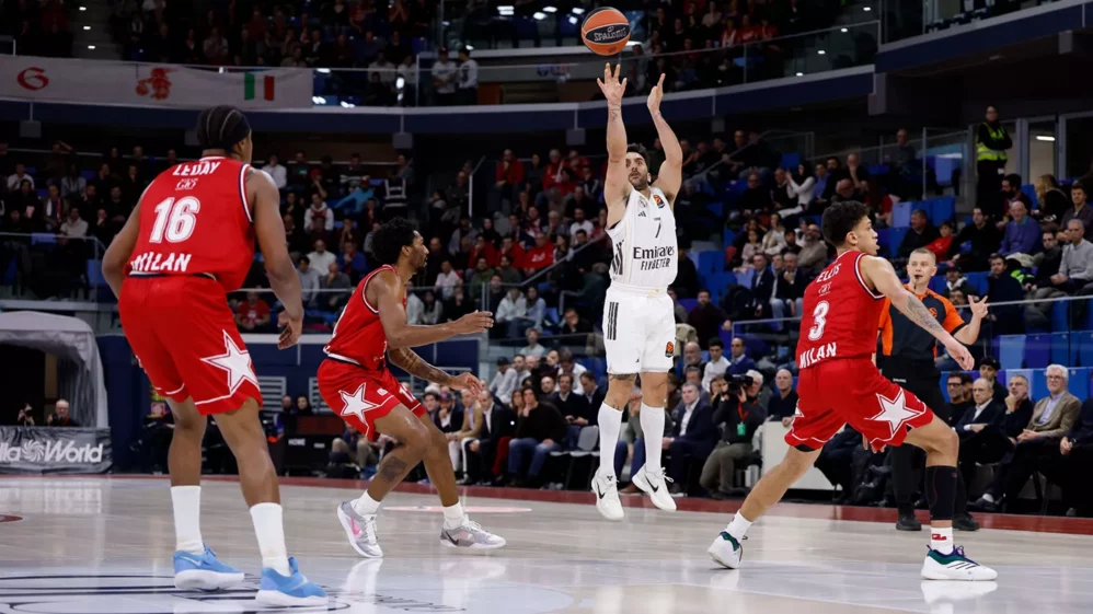 Olimpia Milano 89-82 Real Madrid: frenazo a la buena racha
