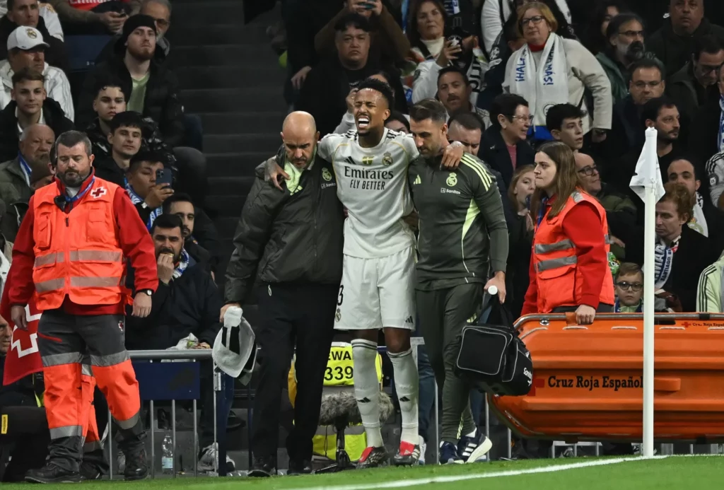 Militao ha sido uno de los grandes afectados del Real Madrid por las lesiones este año.