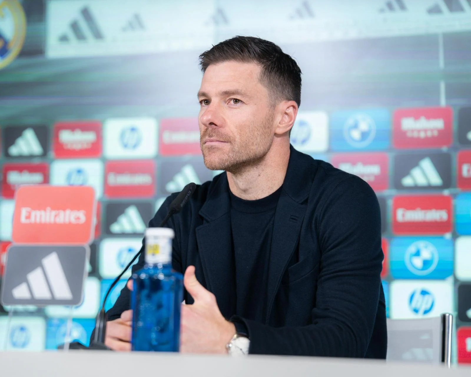 Xabi Alonso se mostró con fuerza pese a la mala racha en la rueda de prensa previa al partido ante el Sevilla.