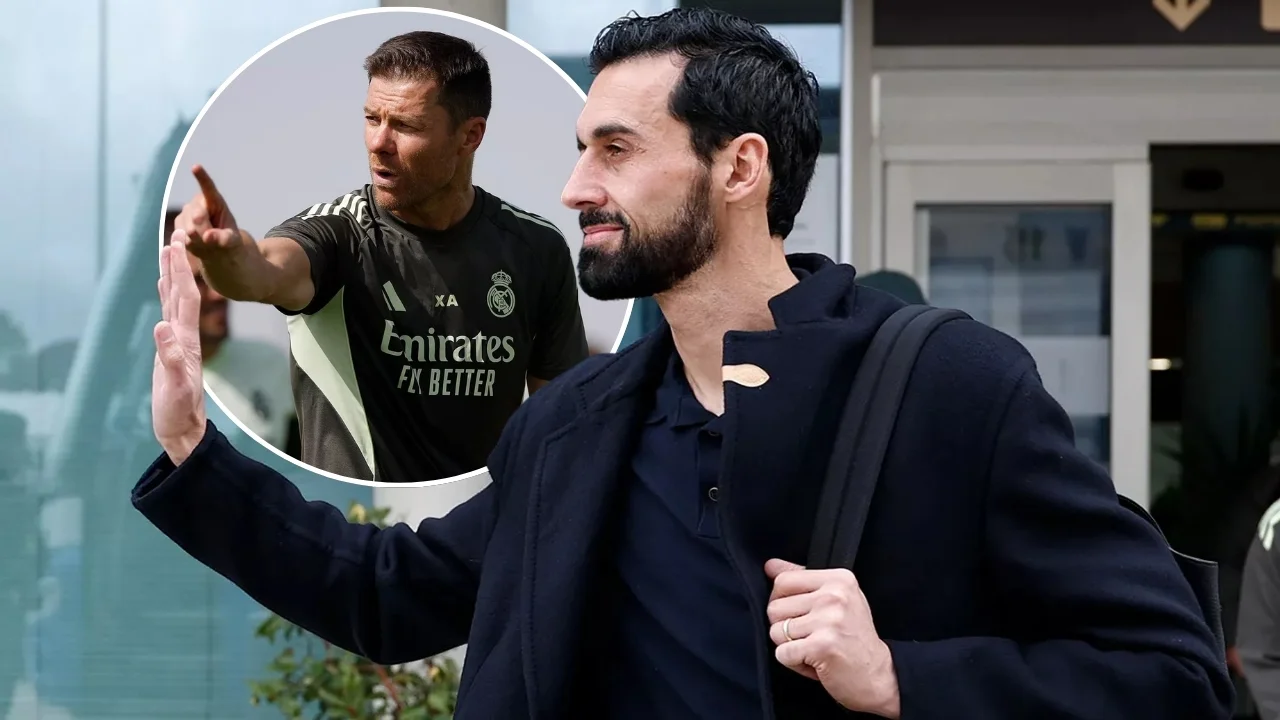 Arbeloa y Xabi Alonso, distintas formas de preparar la previa de Champions League.